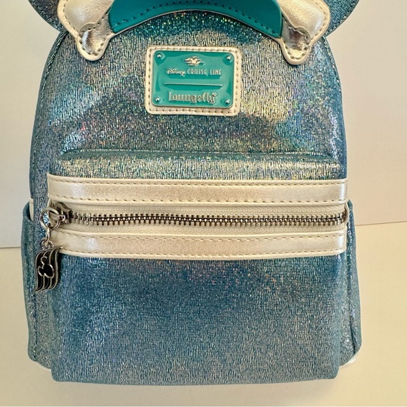 NWT. Disney Cruise Line Loungefly Mini Backpack - 25th Anniversary. - Picture 5 of 16